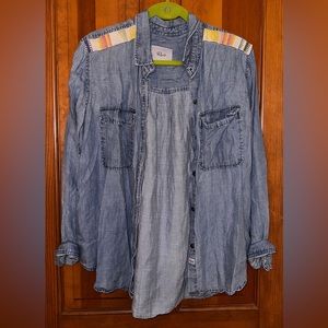 Super cute denim top